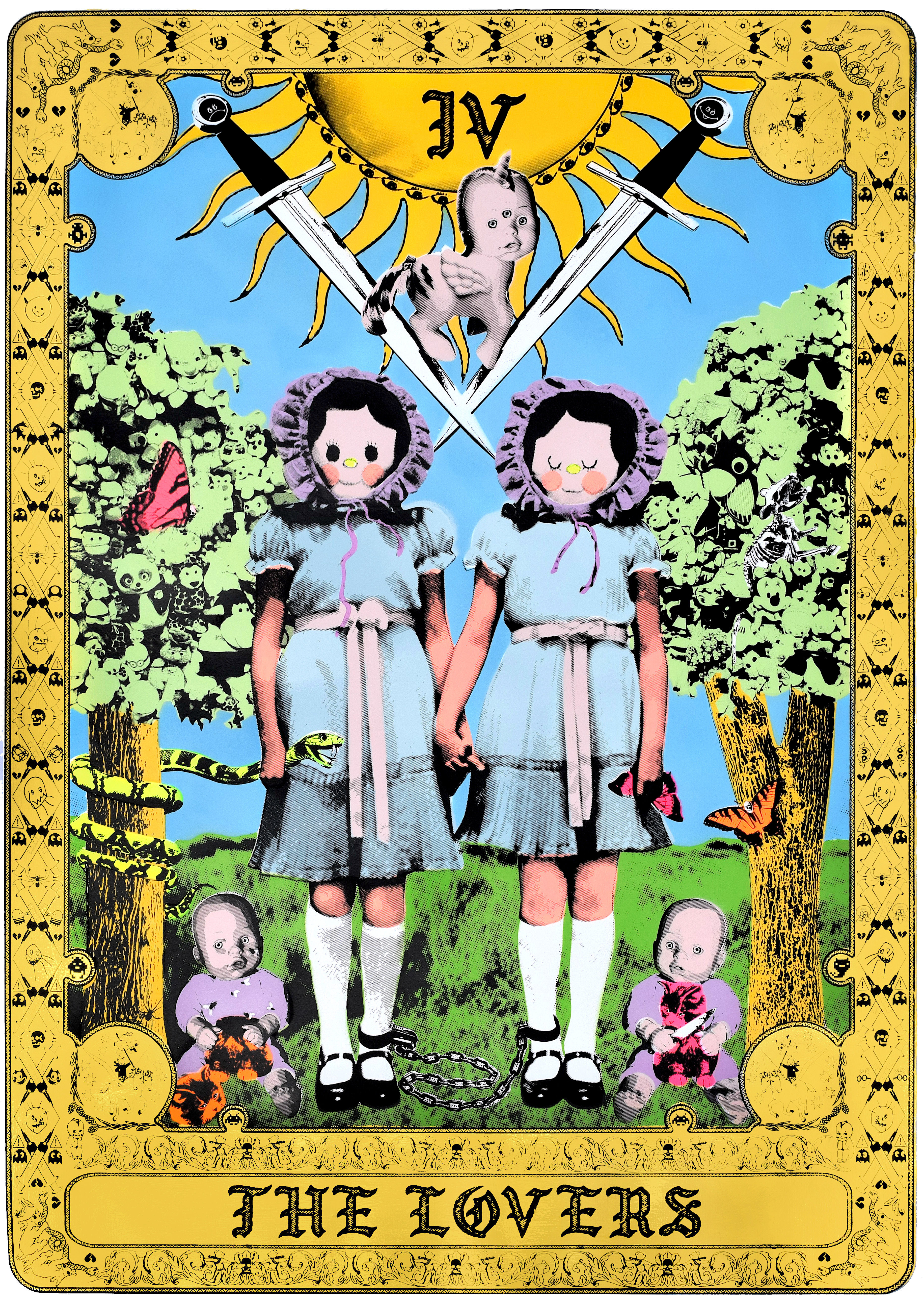 "The Lovers' (Reworked Version)"  70x100cm,  Edition of 6