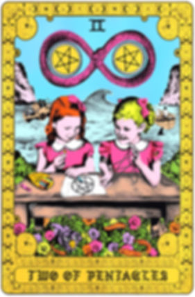 'Two of Pentacles' (2024)