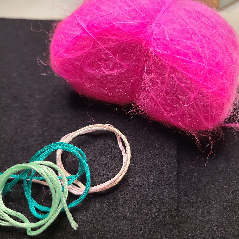 Miniature : Kit broderie niveau débutant "LOVE IS A ROSE"