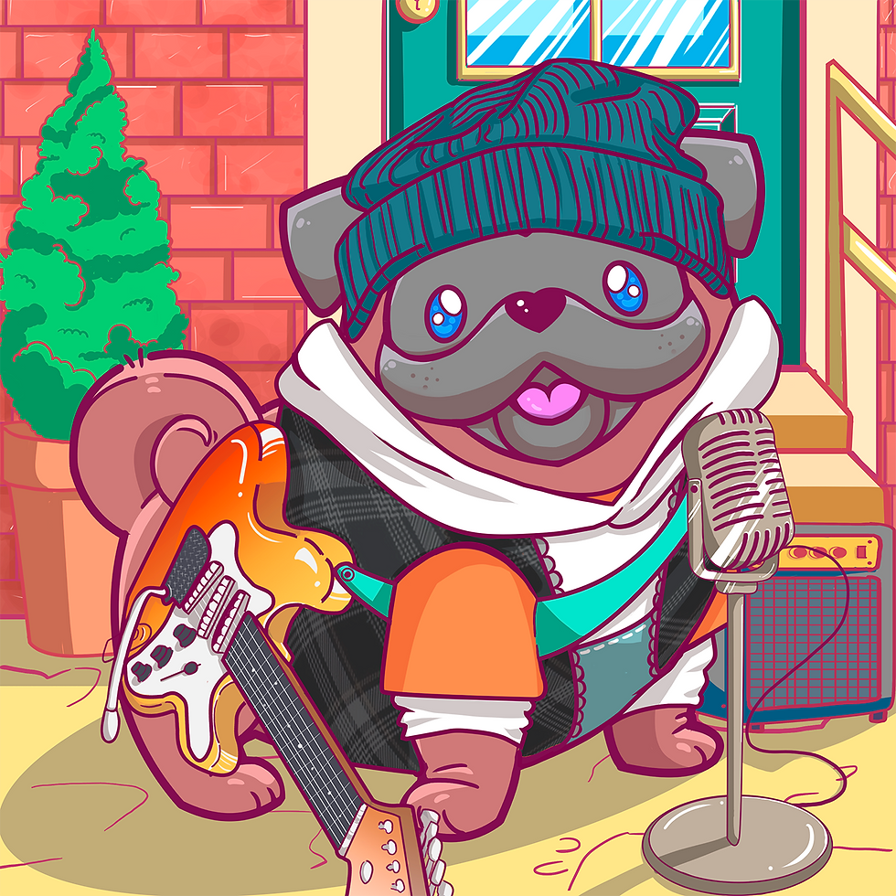 Pug musician upwork2