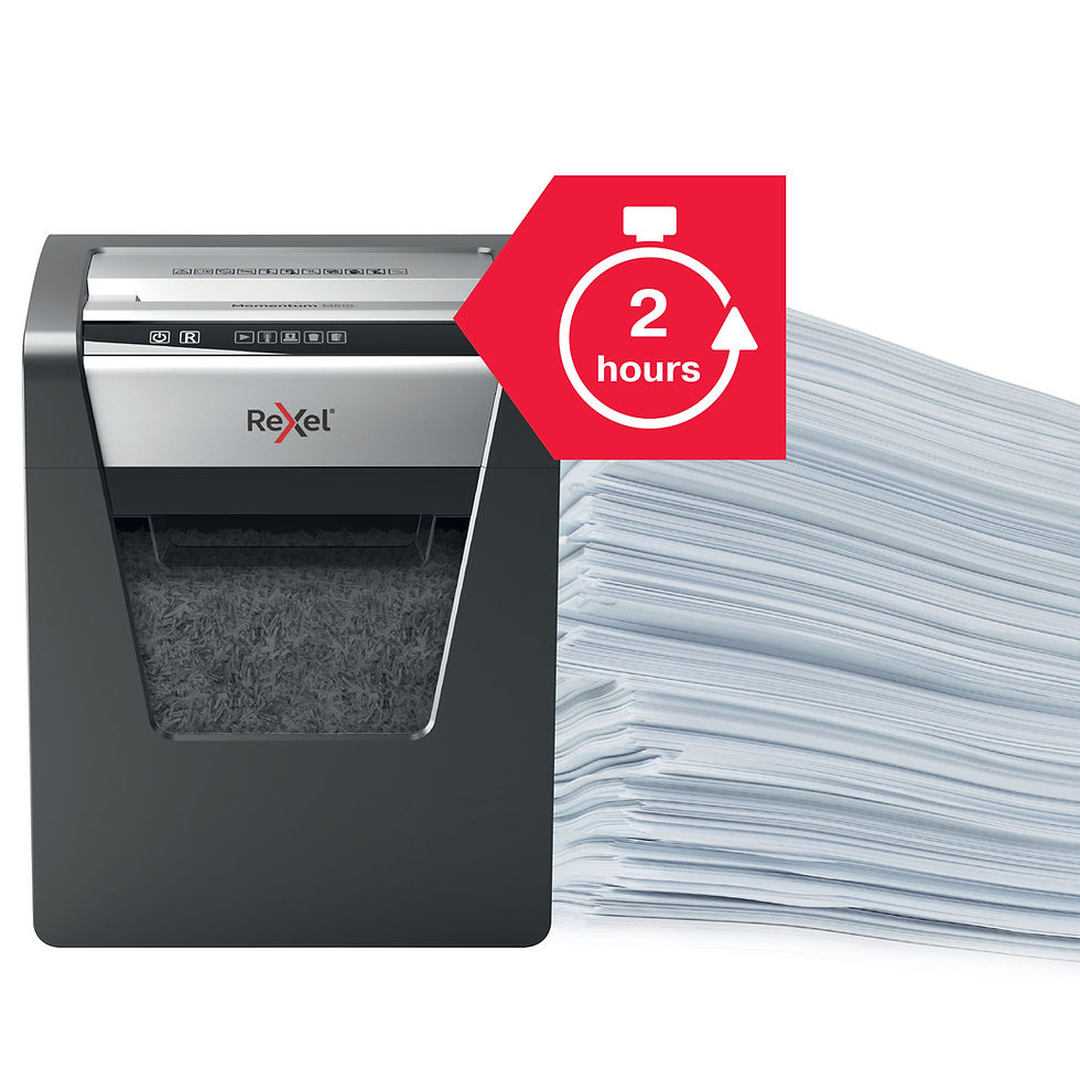 Thumbnail: Rexel Momentum Micro Cut Paper Shredder