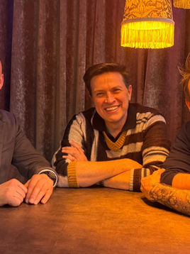 Lulzim Fejzullahi, Robert Steiner und Peter Zeitlhofer von ned zwida - der Salzkammergut Podcast