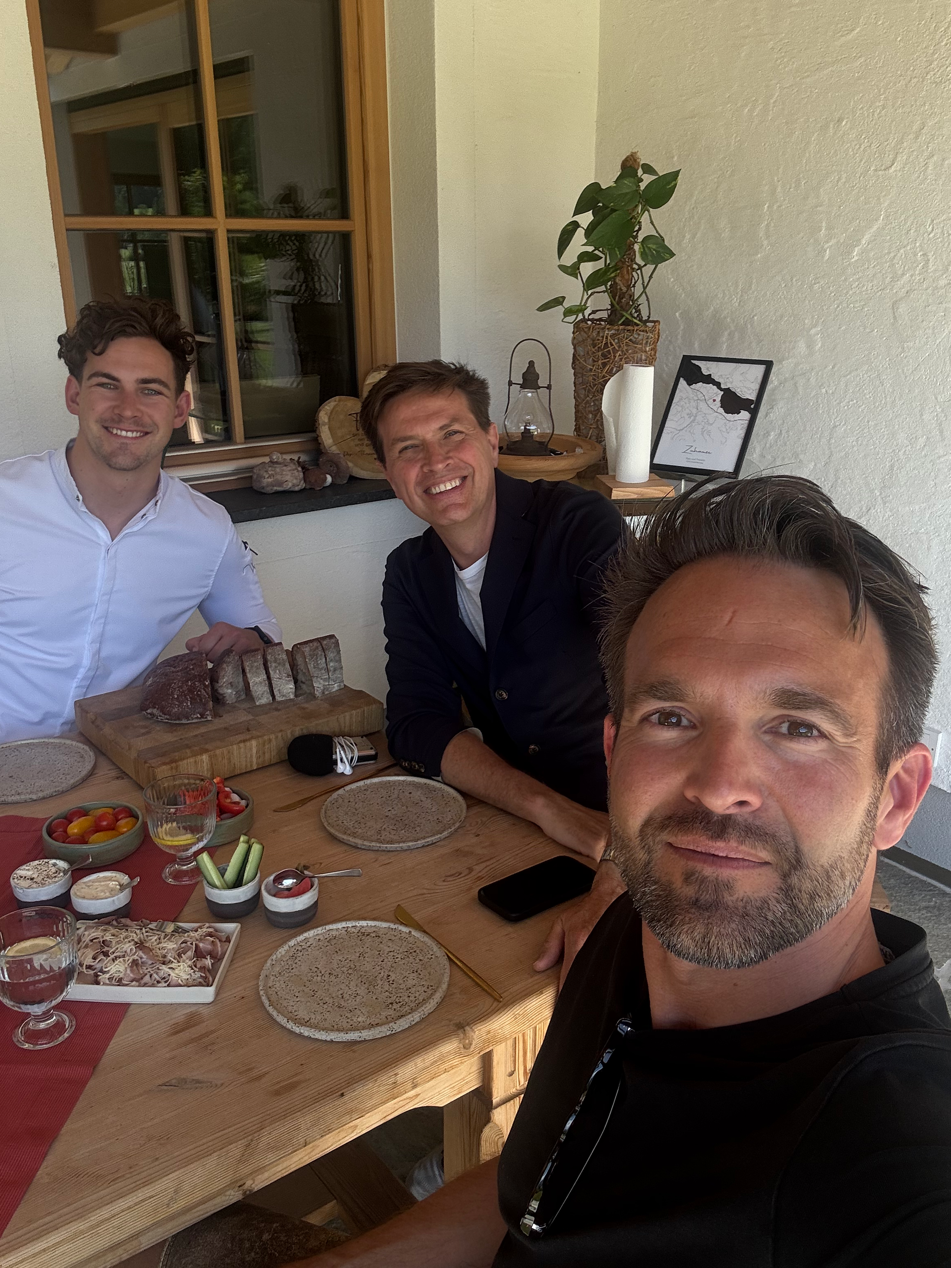 Robert Steiner, Josef Schöndorfer und Peter Zeitlhofer