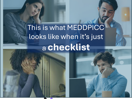 If MEDDPICC Feels Like a Checklist, Here’s Why (and How to Fix It)