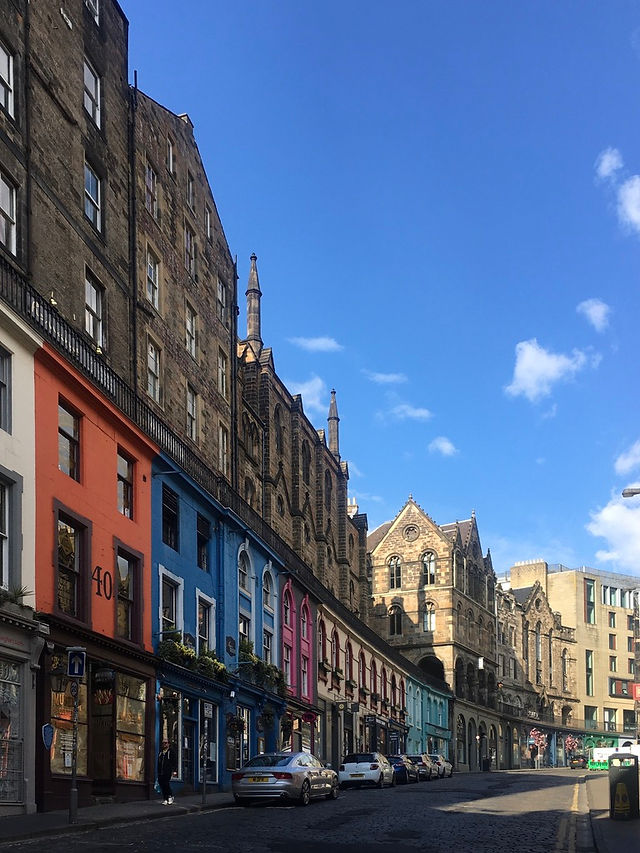Victoria St. on a beautiful day