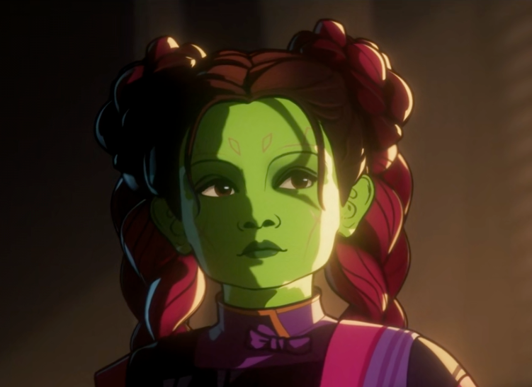 Thanos and Gamora