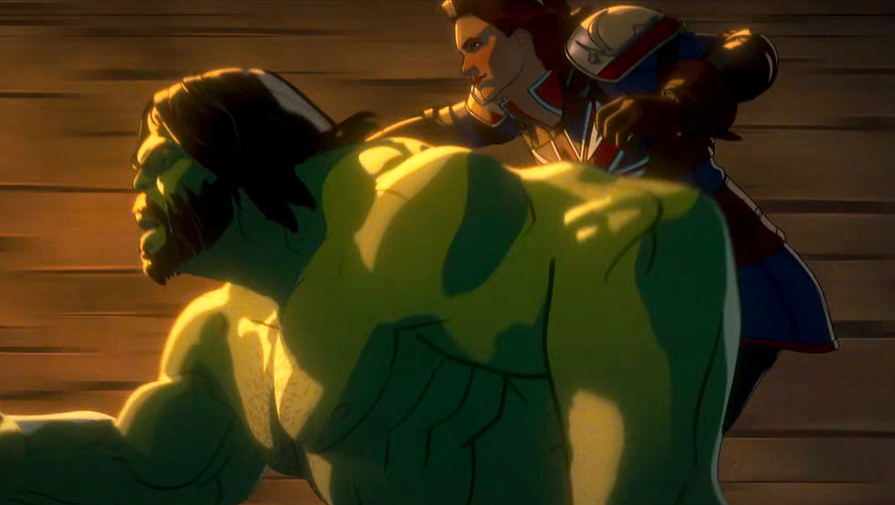 Hulk with a Passenger