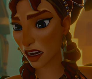 Helen Distraught