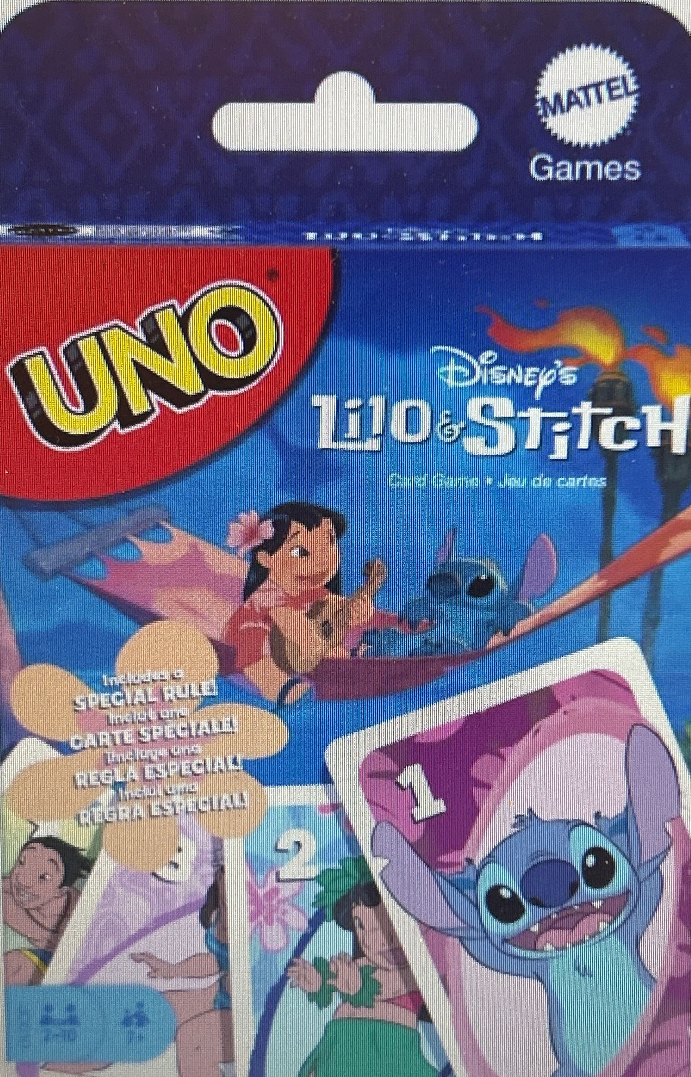 Uno Lilo and Stitch