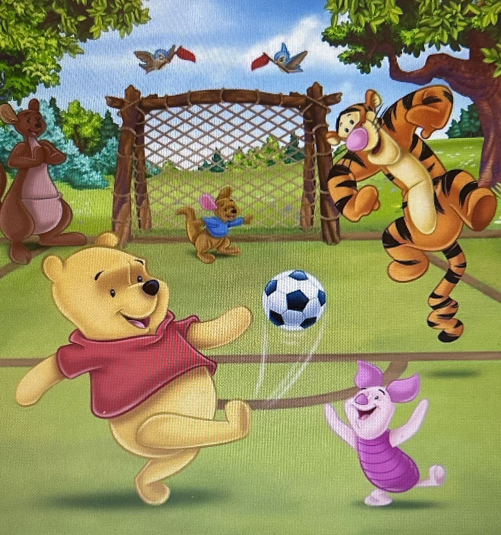 Thumbnail: 3 x 49 puzzles Sports Day Winnie the Pooh