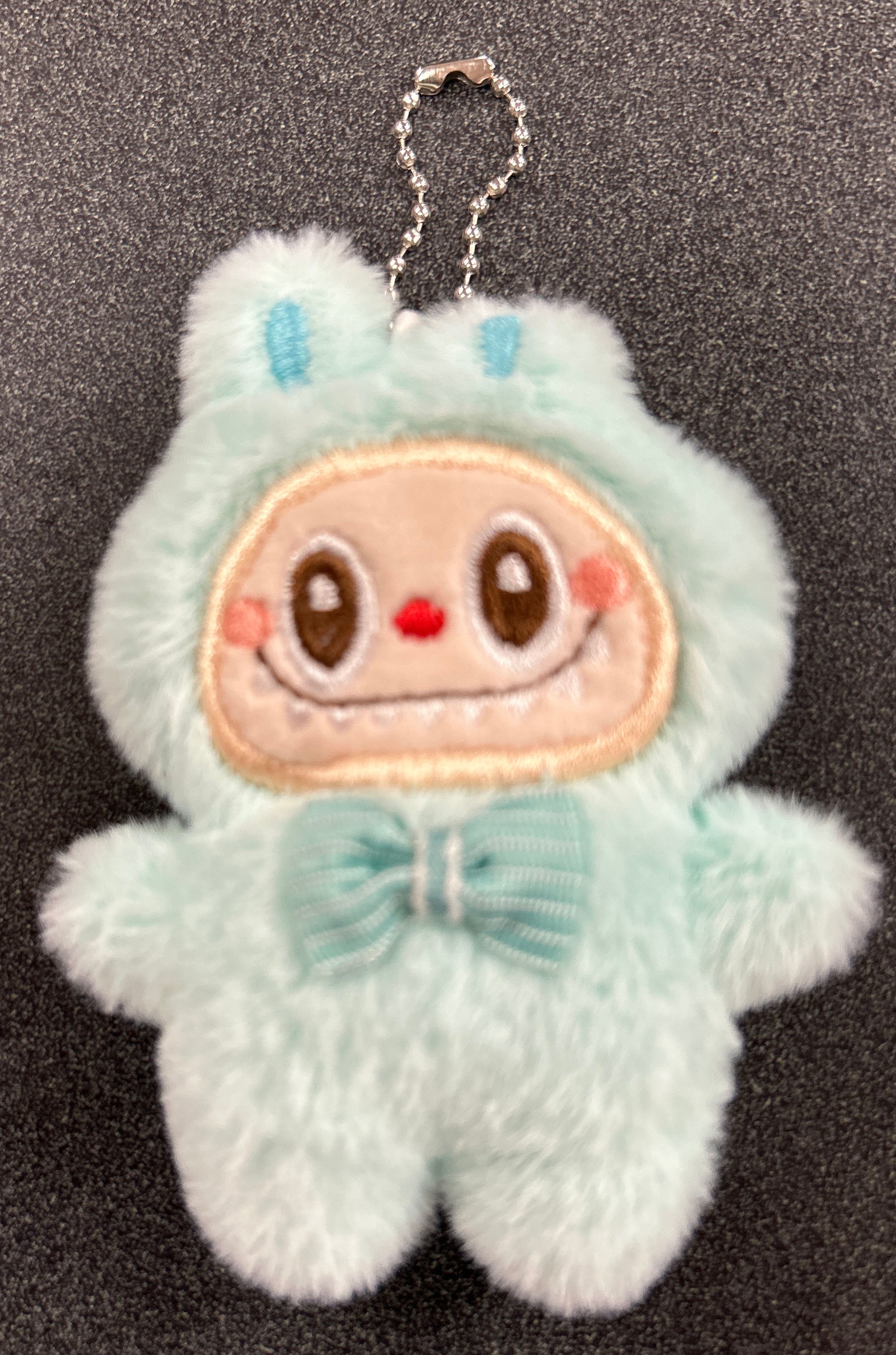 Handmade Labubu Key Chain Blue
