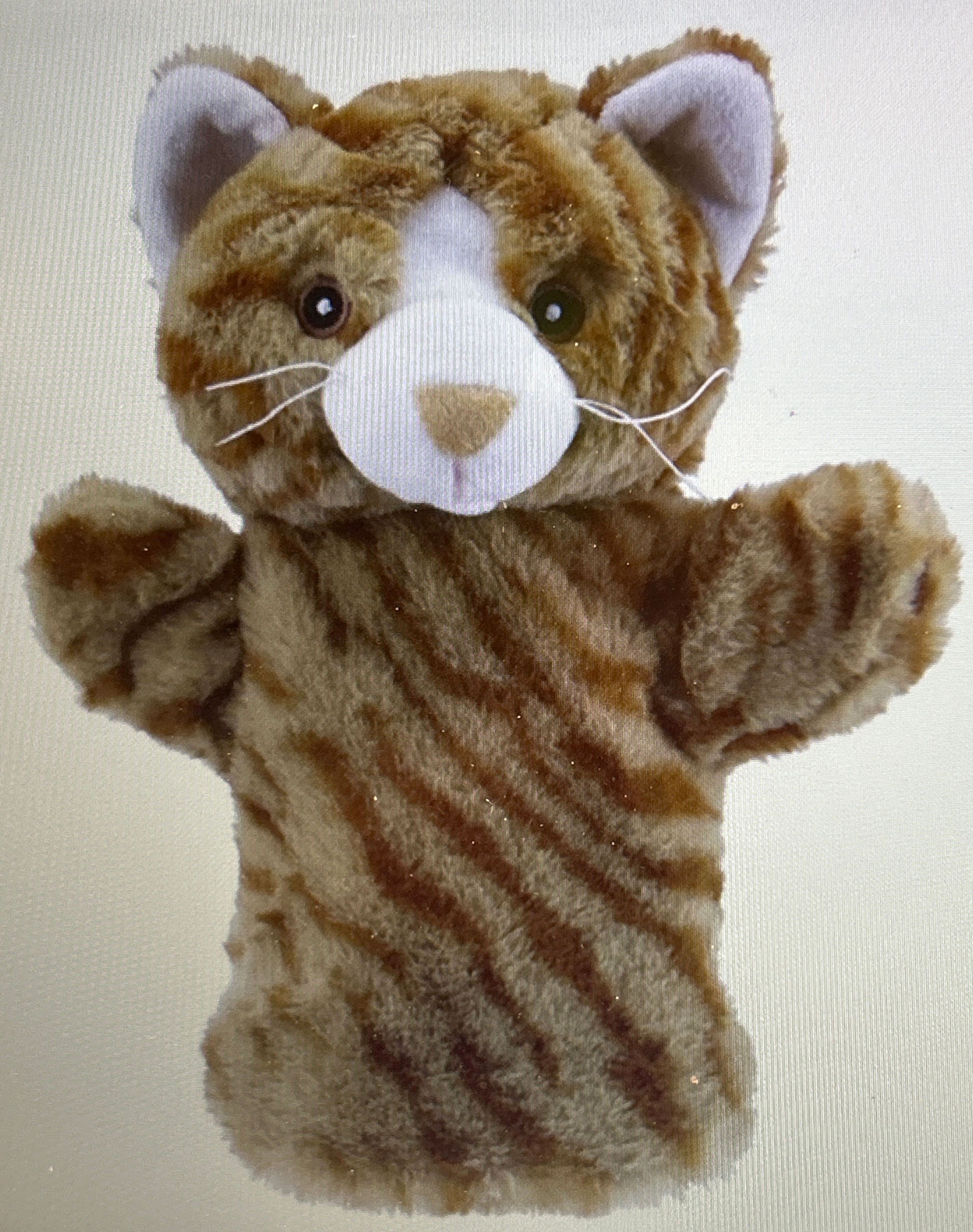 Hand Puppet Ginger Cat