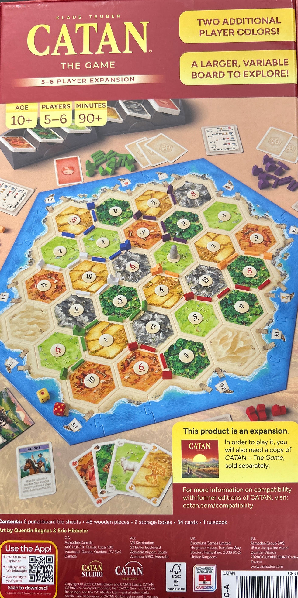 Thumbnail: Catan 5-6 Player Expansion 