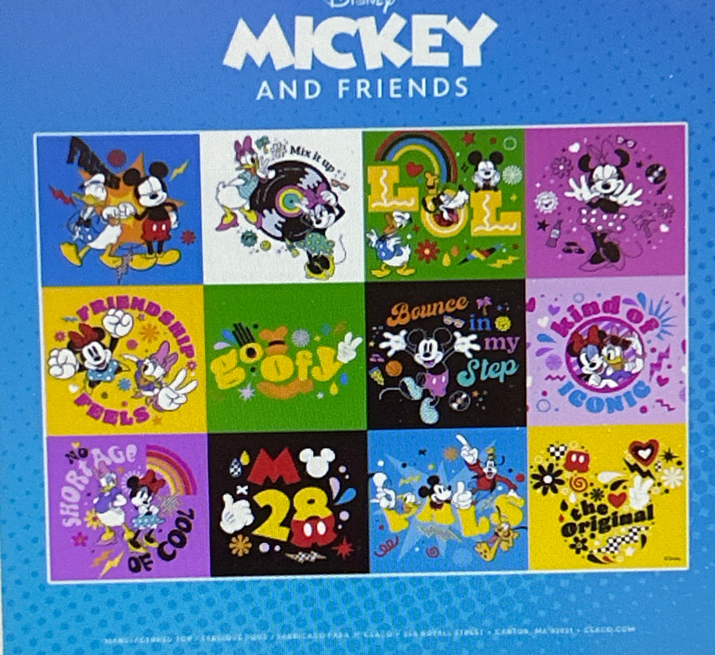 Mickeys Positive Pop Collage