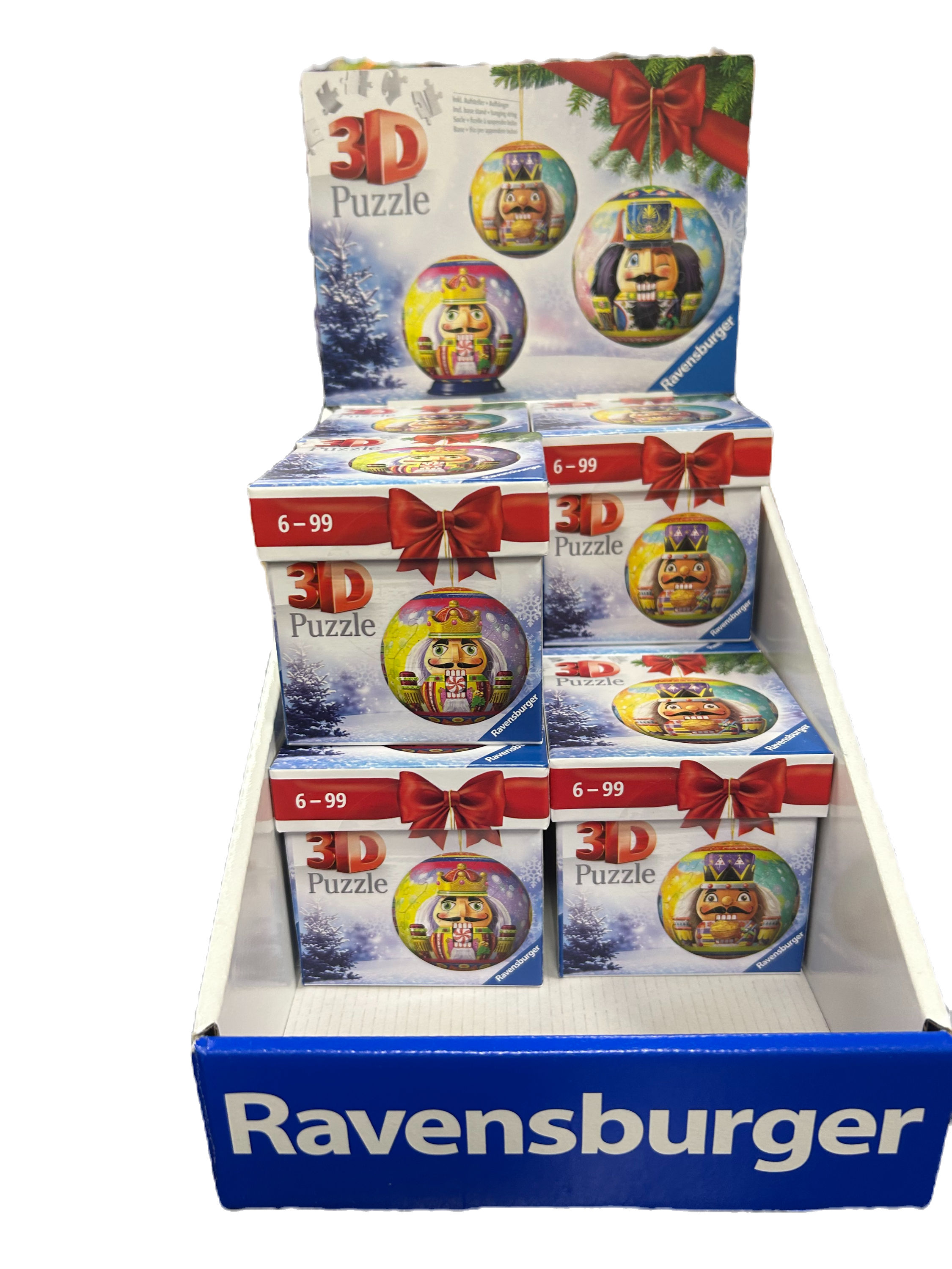 3D Nutcracker Ornament Assorted