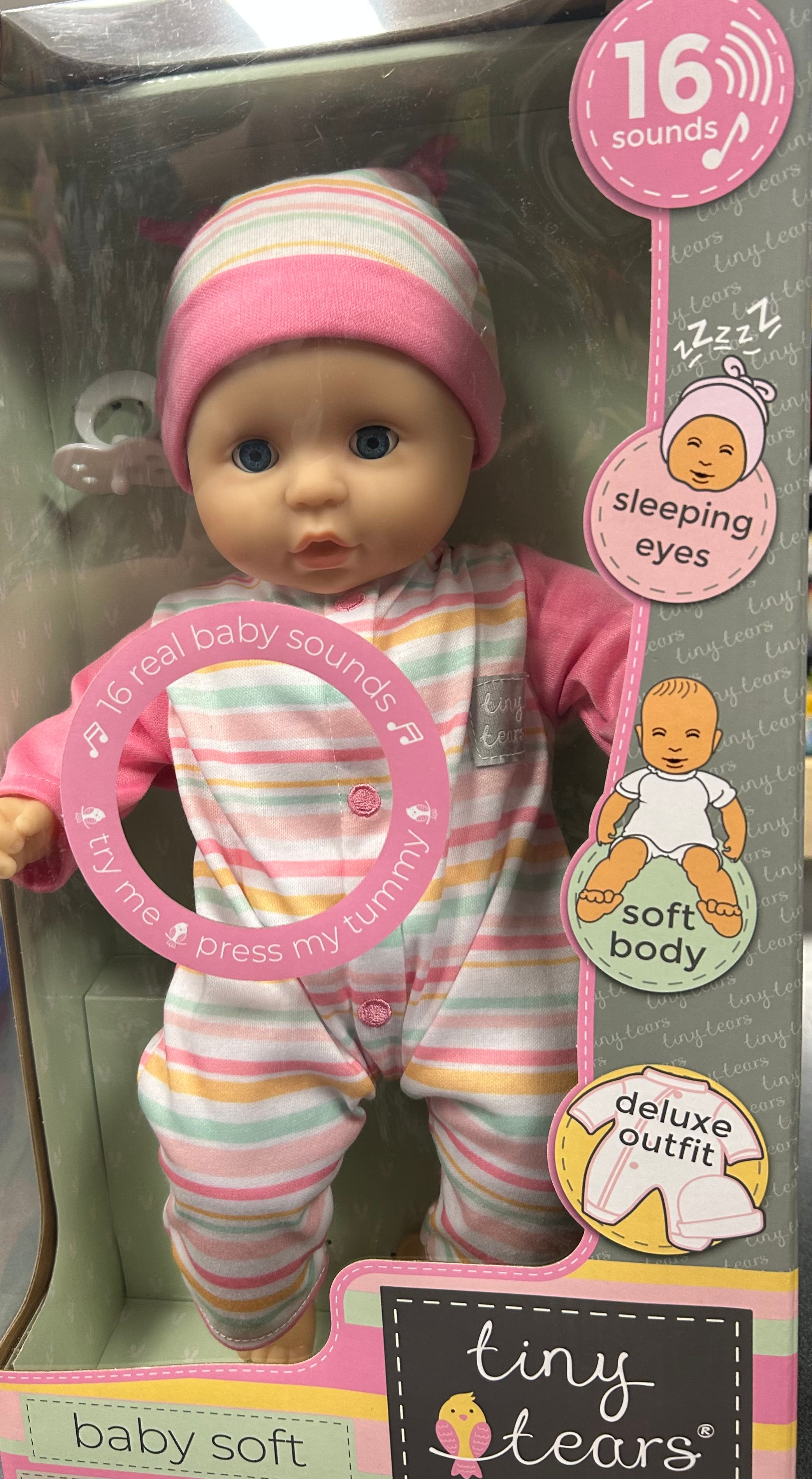 Tiny Tears Baby Soft