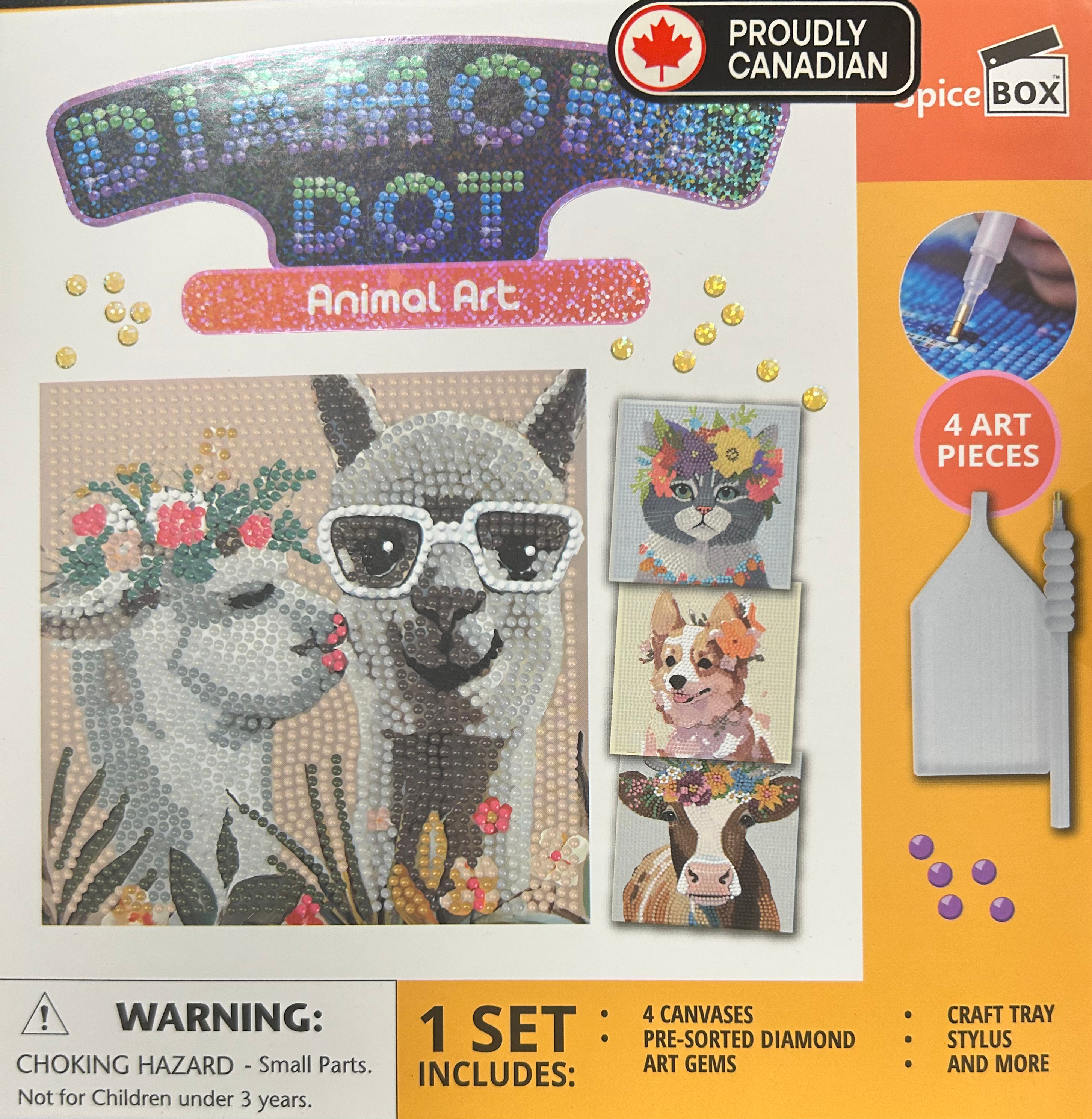Diamond Dot Animal Art