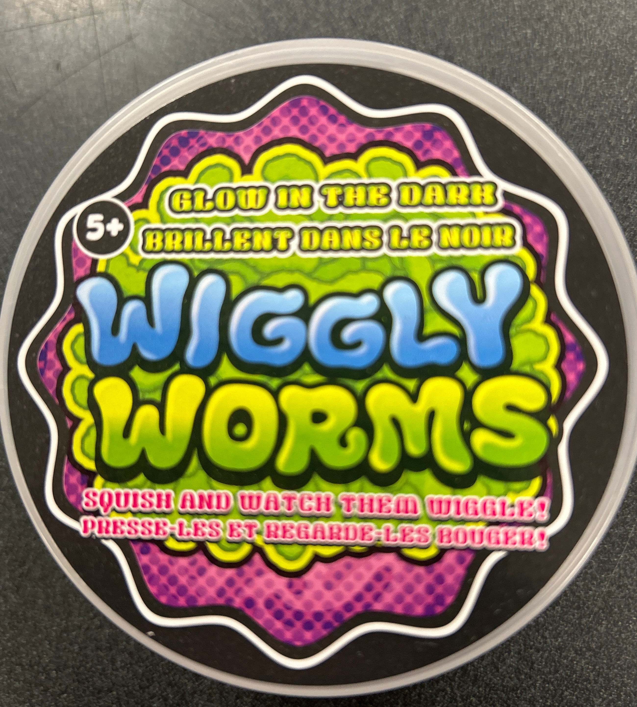 Wiggly Worms - Glow in the Dark