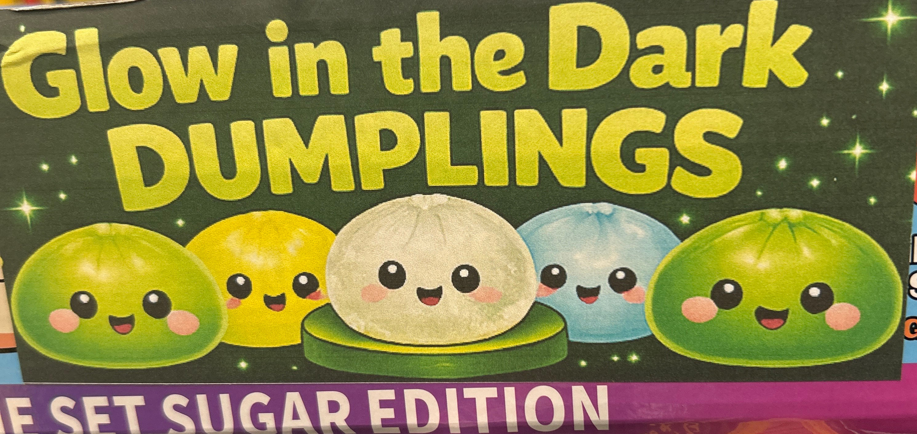 Glow in the Dark Dumpling Squishy