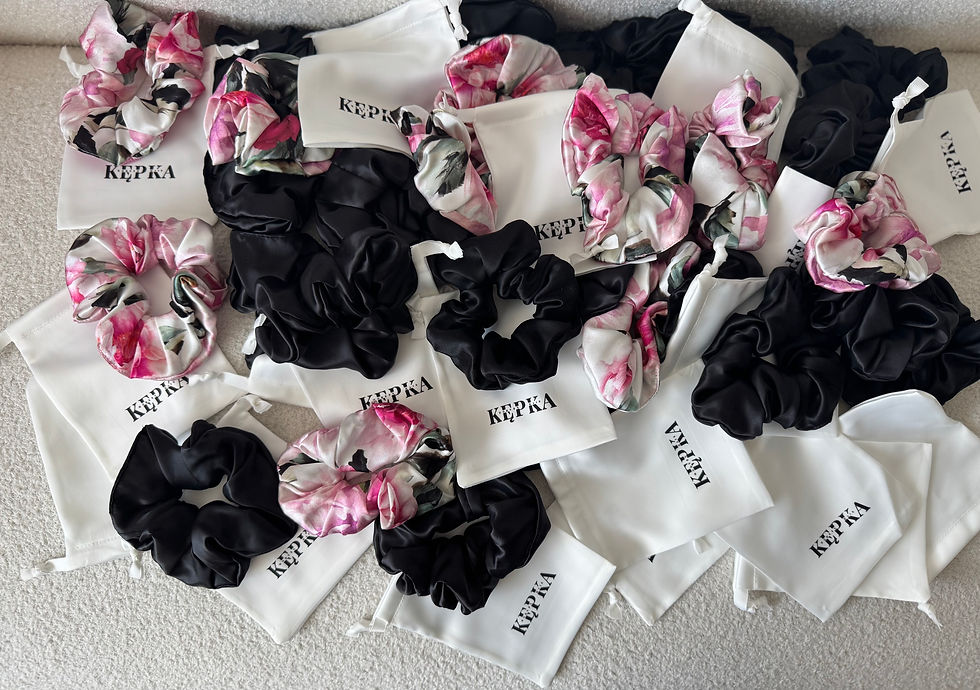 Miniatura: Frotka do włosów czarna