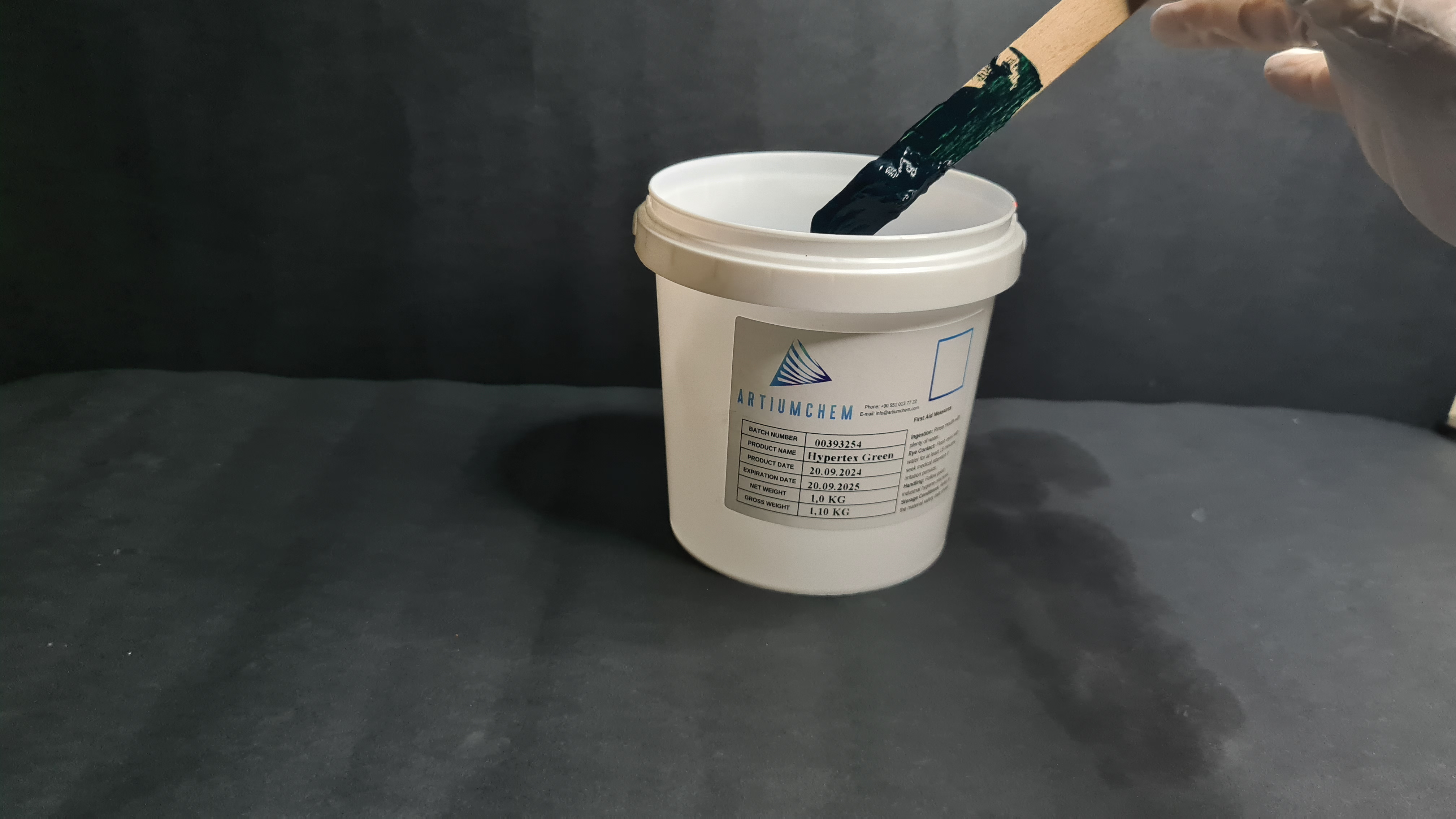 HyperTex Green – Green Silicone Pigment