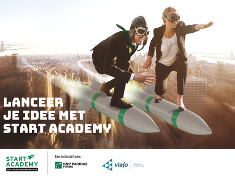 Lanceer je idee met Start Academy en laat de ondernemer in je groeien