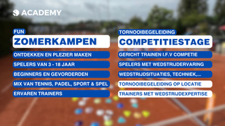 VOOR ELKE SPORTAAN HET JUISTE ZOMERPROGRAMMA