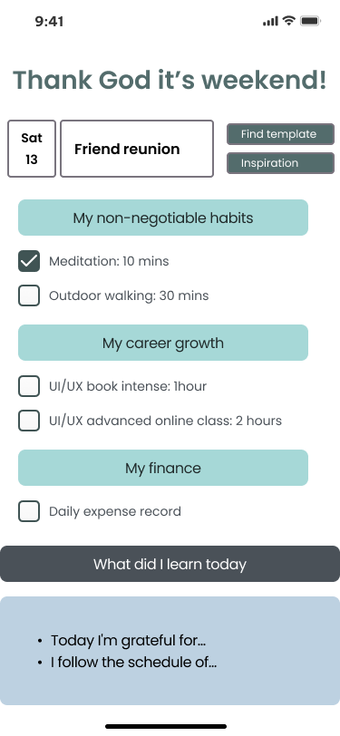 9.2 Journal Reminder