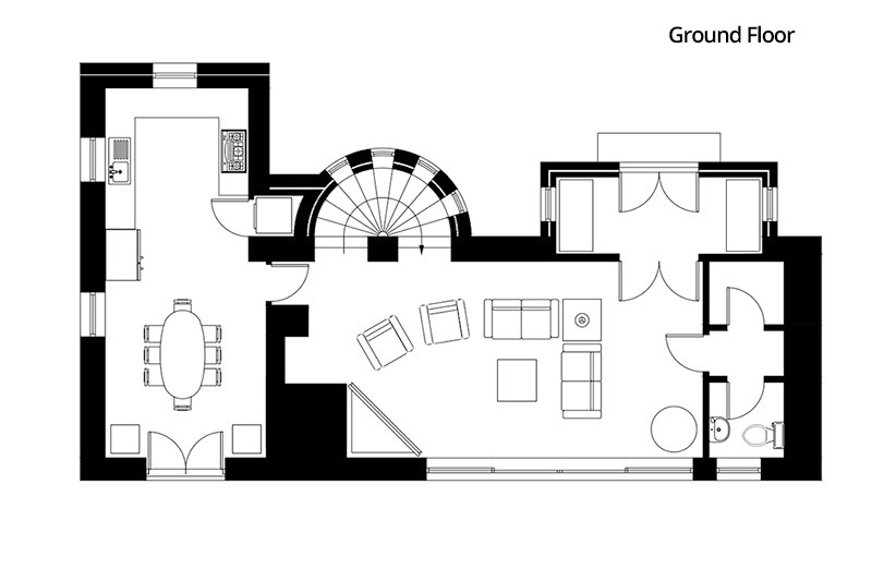 La Grange - Ground Floor Plan