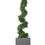 Thumbnail: Artificial Spiral Box Tree with Geo Cube Planter