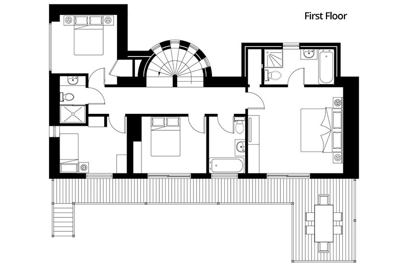 La Grange - First Floor Plan