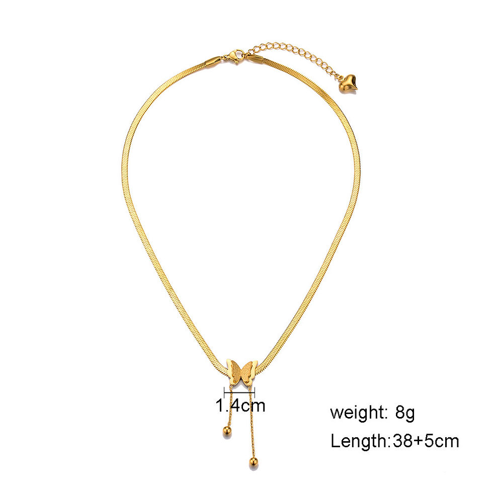 Thumbnail: Butterfly Grace Necklace