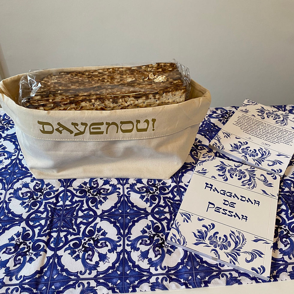 Miniature : Coffret Haggadah + Panière 