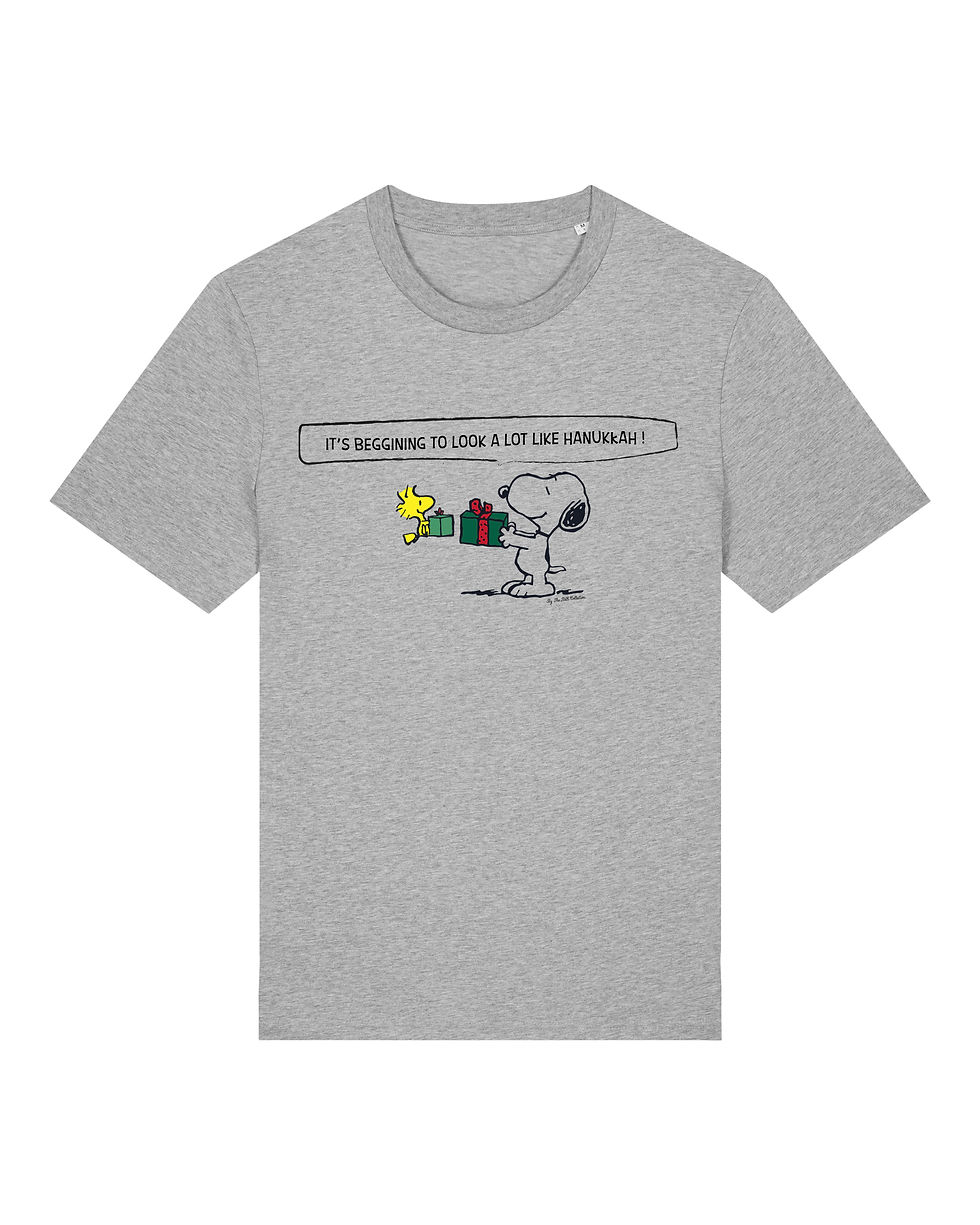 Miniature : T-Shirt Mixte Hanukkah