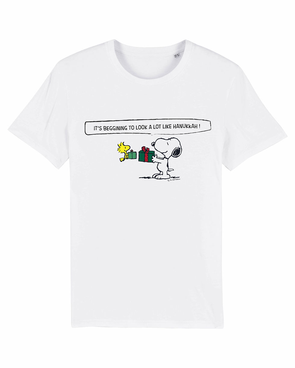 Miniature : T-Shirt Mixte Hanukkah