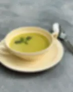 Creme de Ervilhas com Hortelã
