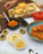 Festas, almoços e jantar