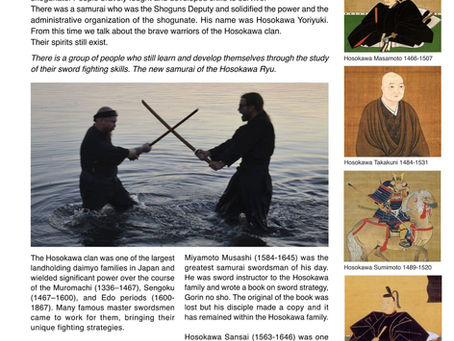 HOSOKAWA RYU - THE NEW SAMURAI