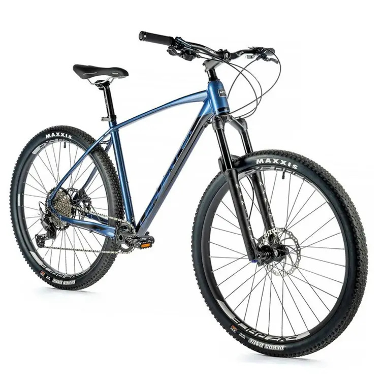 VELO MUSCULAIRE VTT 29 LEADER FOX EMPORIA BLEU TIGRE 11V CADRE 18 POUCES (TAILLE ADULTE 170 à 178 cm)