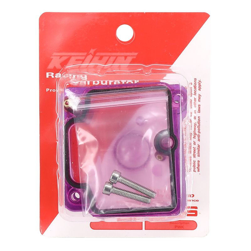 Miniature : CUVE DE CARBURATEUR TYPE PWK 19 à 30 mm TRANSPARENT VIOLET