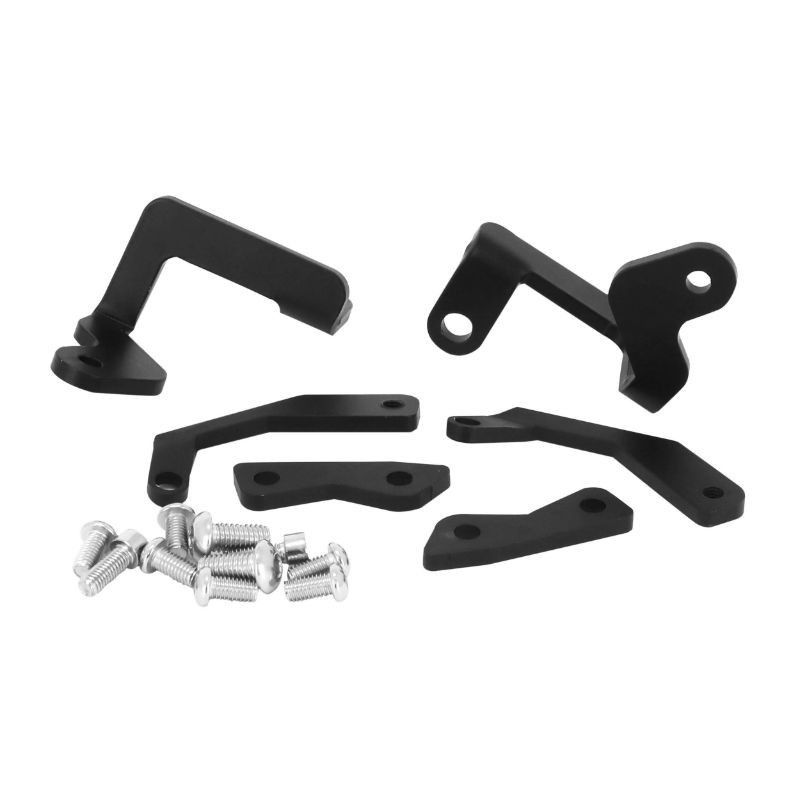 Miniature : POIGNEE PASSAGER ARRIERE MOTO POUR YAMAHA 700 MT-07 2014>2017 ALU CNC ANODISE ROUGE (PAIRE)