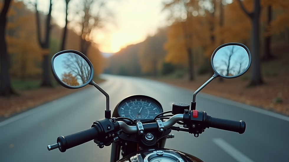 Vue rapprochée d’un filtre à huile neuf pour moto