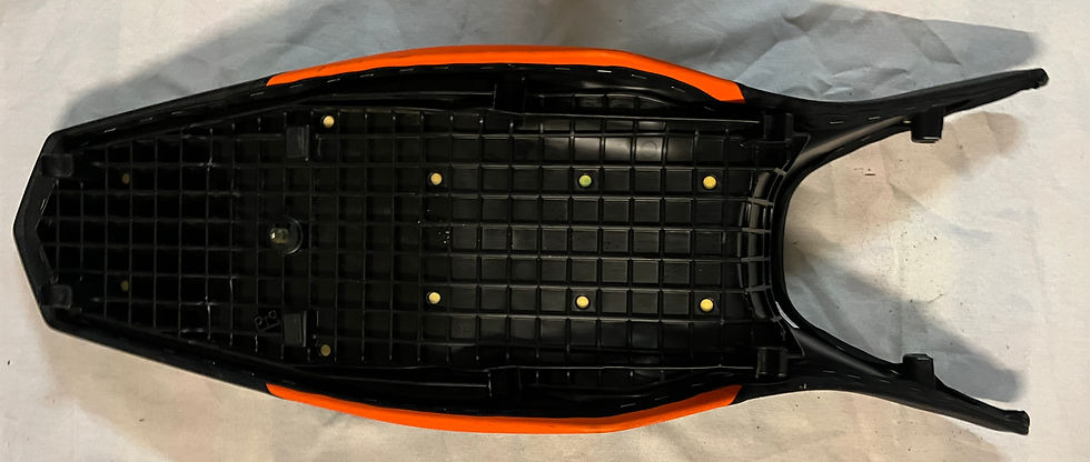 Miniature : SELLE NOIR ET ORANGE KTM