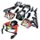 Miniature : 2003-2004 Honda CBR 600 RR Black Matte Valentino Rossi Moto Racing Fairings