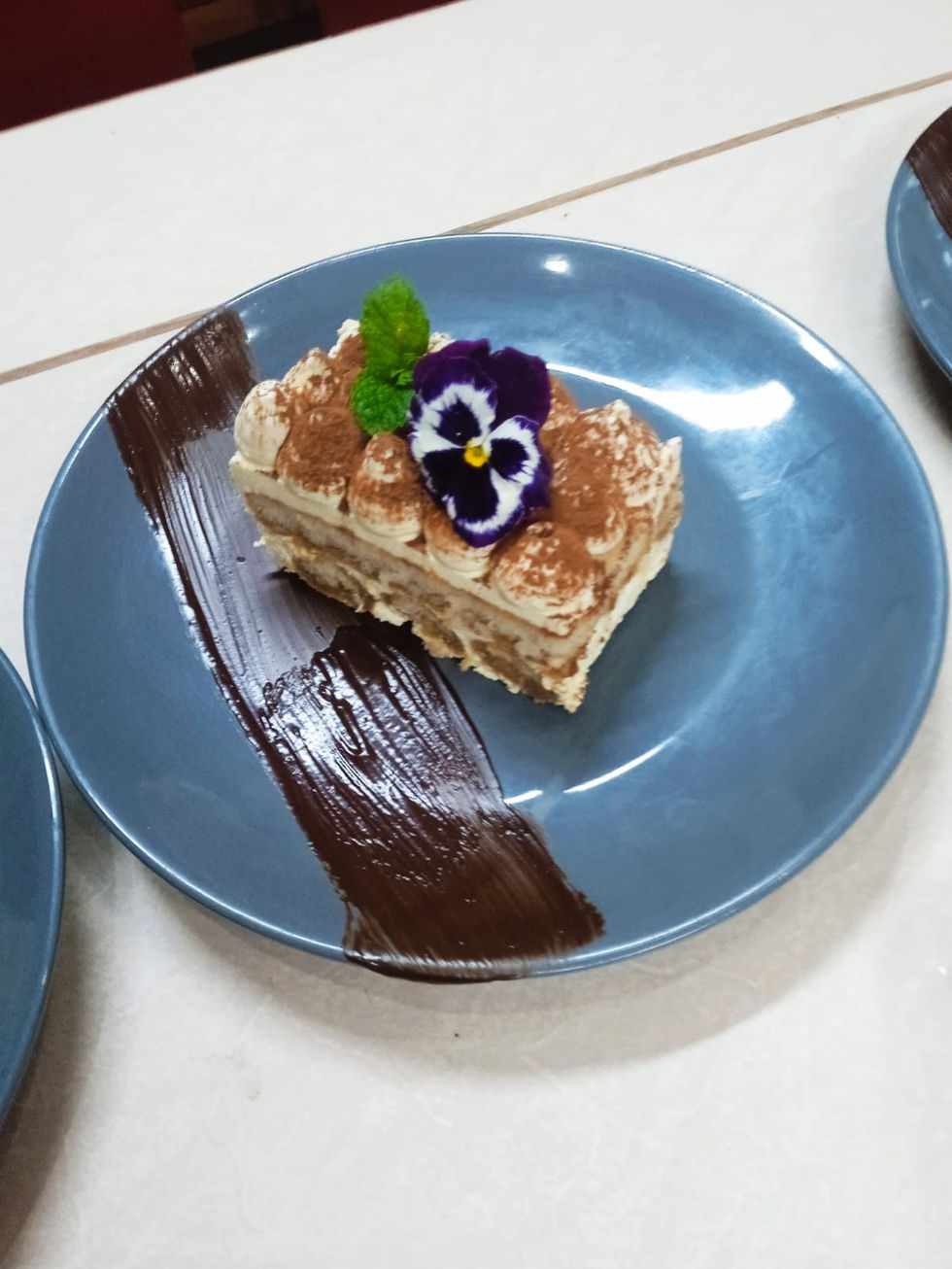 Tiramisu, delicious, dessert, plated meal