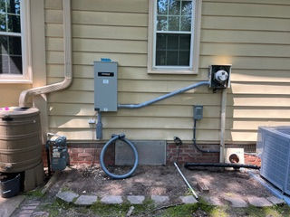 Whole house generator installation-1
