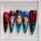 Thumbnail: Hand Painted Stranger Things Inspired Press On Nails with 3D Nail Art
