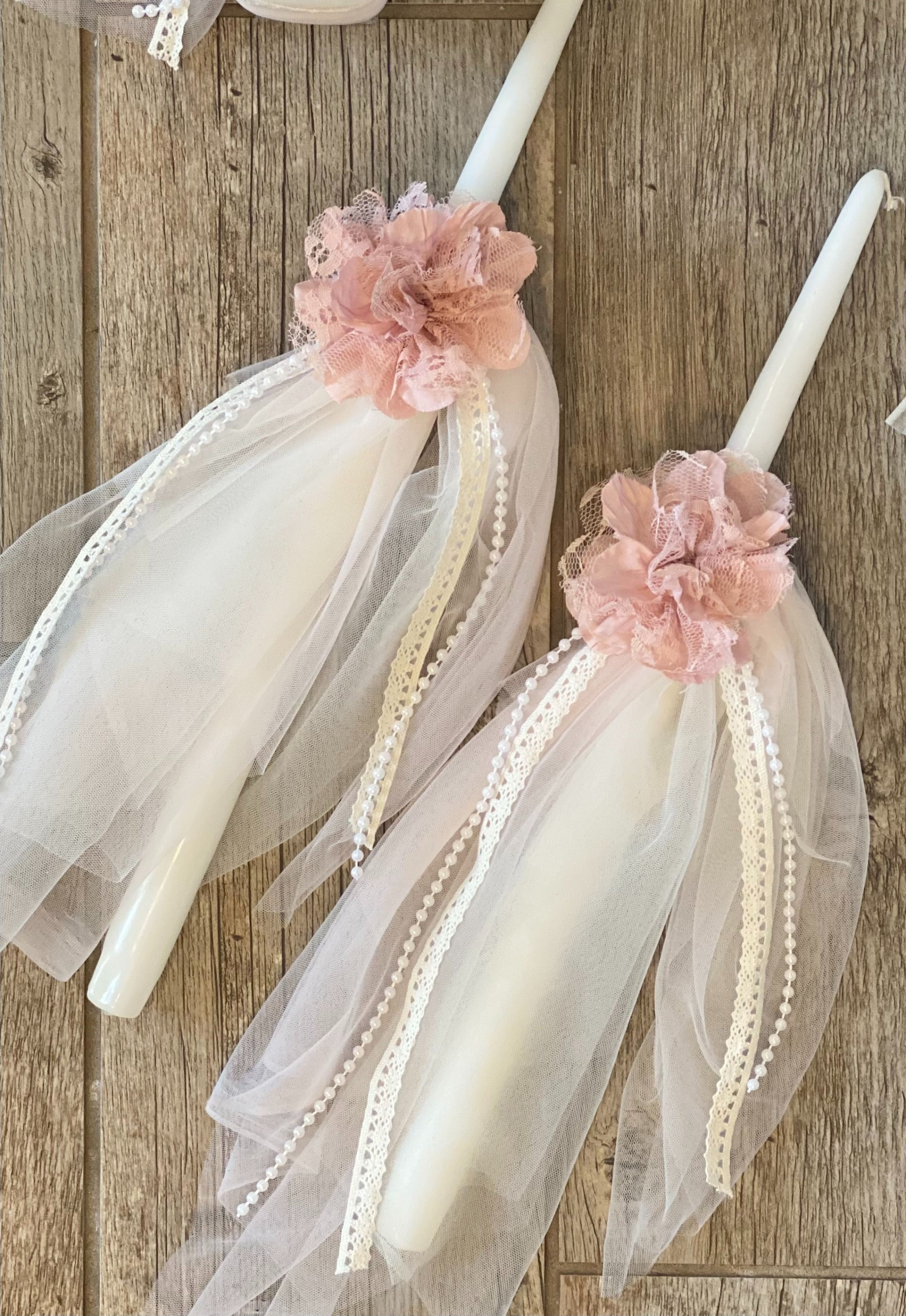 Vintage look small candles