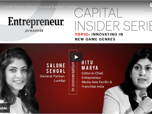The future of digital gaming is on mobile devices: Episode 13 on Entrepreneur.com with Ritu Maurya