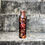 Thumbnail: Handmade Pure Copper Water Bottle 1L Floral Design front view unlined food-grade copper